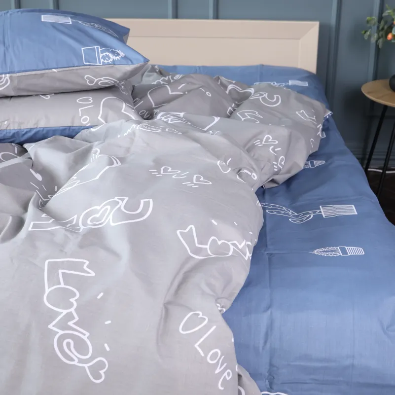 Комплект постельного белья Бязь JUNIOR 17-0844 Love Notes - 4