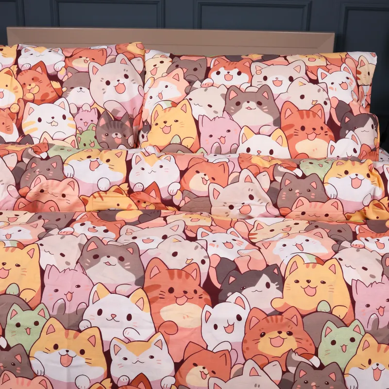 Комплект постельного белья Ranforce Elite JUNIOR 17-0775 Bombshell cats - 2