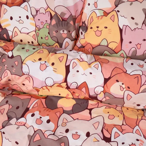 Комплект постельного белья Ranforce Elite JUNIOR 17-0775 Bombshell cats - 2