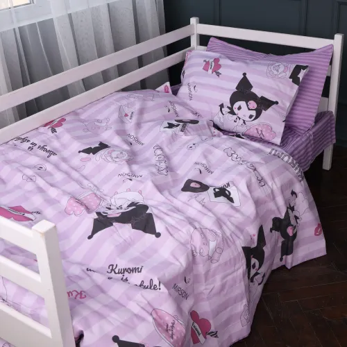 Комплект постельного белья Ranforce Elite TEENAGER 17-0858 Kuromi Dream