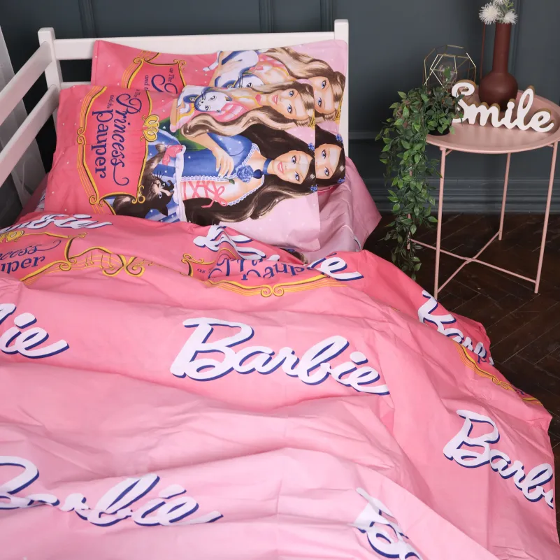 Комплект постельного белья Ranforce Elite JUNIOR 17-0863 Barbie Princess