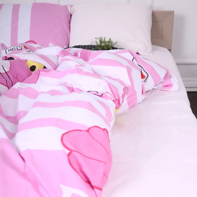 Комплект постельного белья Бязь JUNIOR 17-0110 Pink Pantere - 2