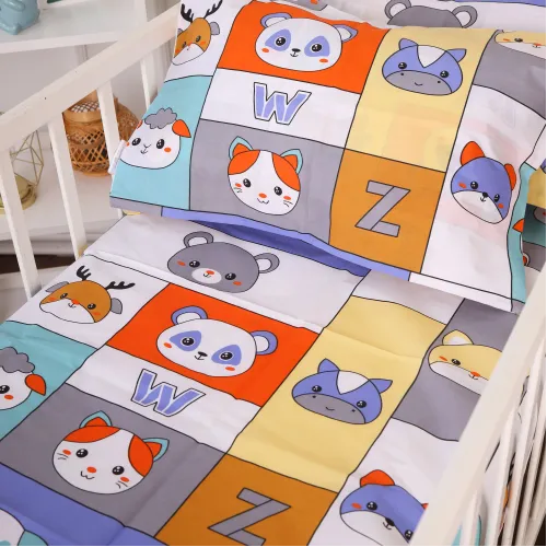 Комплект постельного белья Ranforce Elite LITTLE KIDS 20-0039 Zoo alphabet - 4
