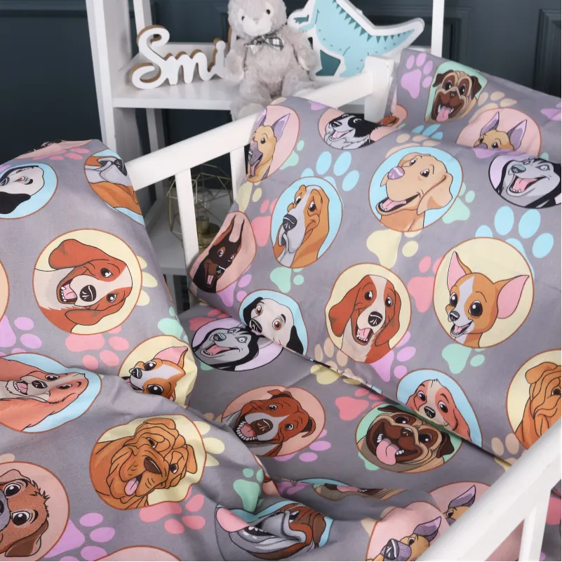 Комплект постельного белья Ranforce Elite JUNIOR 17-0661 Happy Dogs - 1