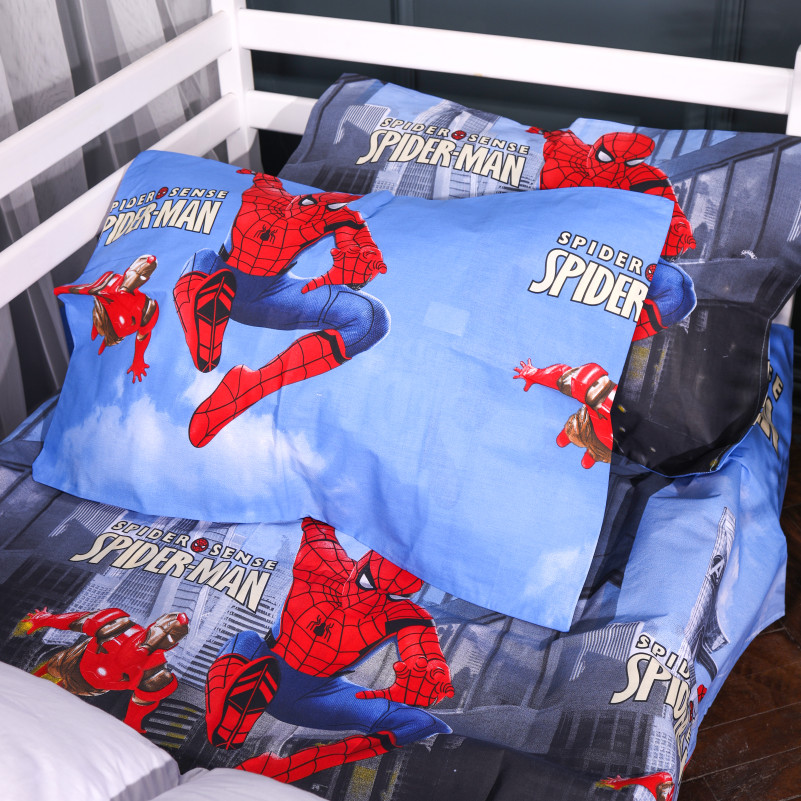 Простирадло Бязь 17-0891 Spider-Man City Wall