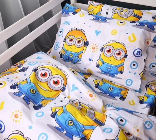 Простынь Бязь 17-0867 Happy Minions