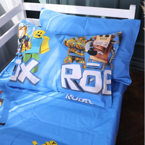 Наволочка Бязь 17-0820 Roblox game blue