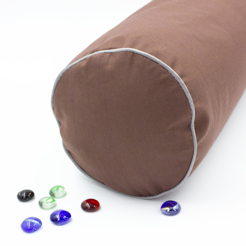 Подушка-валик №8377 Naturale Line 19-1217 Chocolate Perla BamBoo - 12