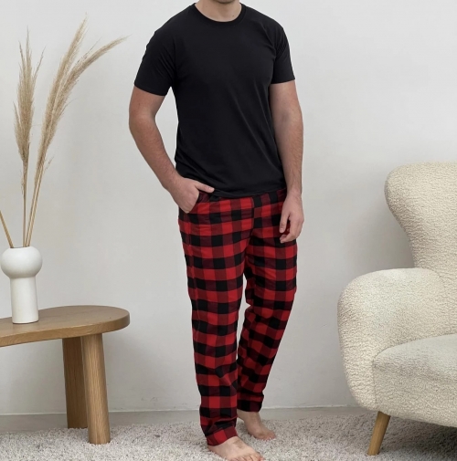 Пижама "Stylish Flannel" red/black
