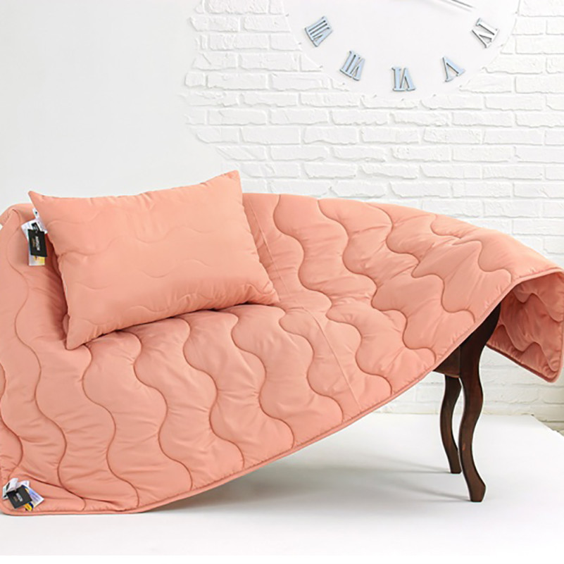 Подушка бавовняна Eco Light Coral №1768 хлопок микросатин - 3