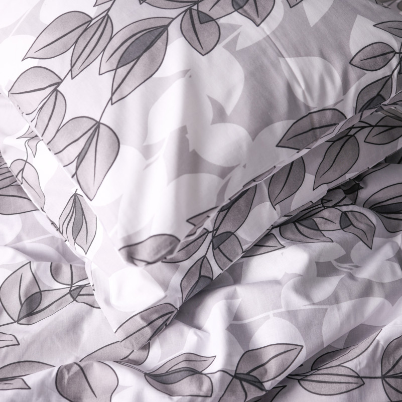 Комплект постельного белья Ranforce Elite TEENAGER 17-0695 Silver Foliage - 3