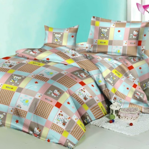 Наволочка Бязь 17-0501 Hello kitty