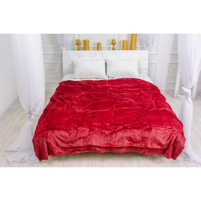 Плед №1005 Damask Red