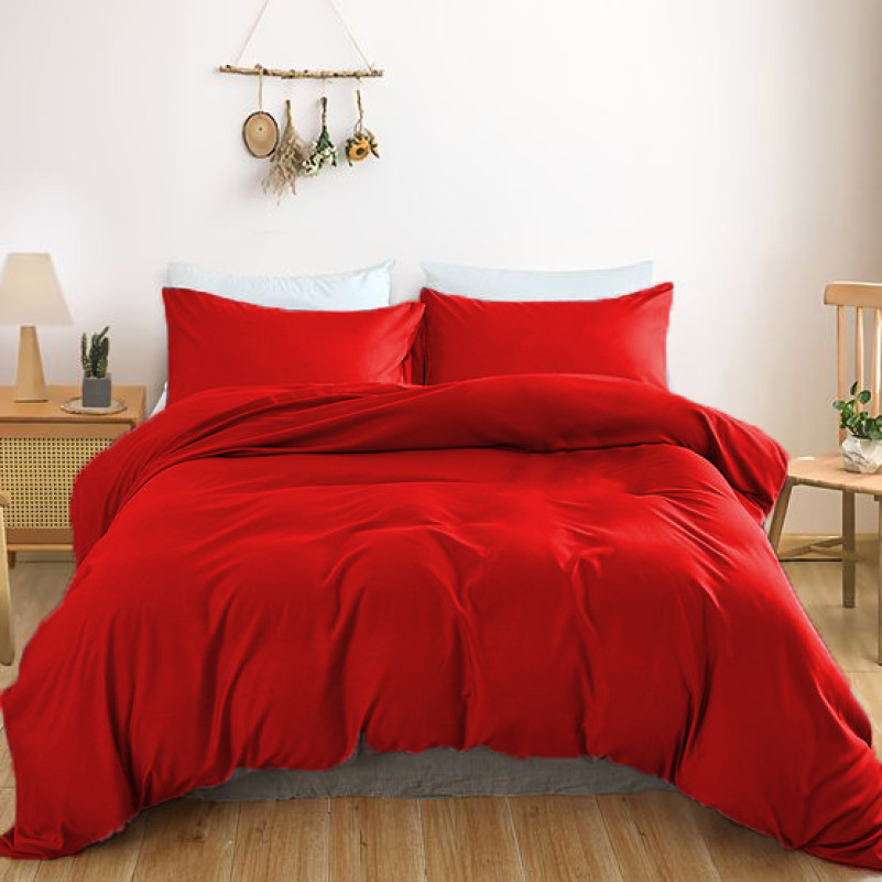 Комплект постельного белья Сатин TEENAGER Satin Light Pro 10-007 Red