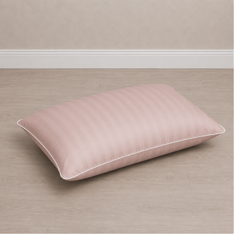 Наволочка №10018 Satin Stripe 30-0008 Smoky Pink