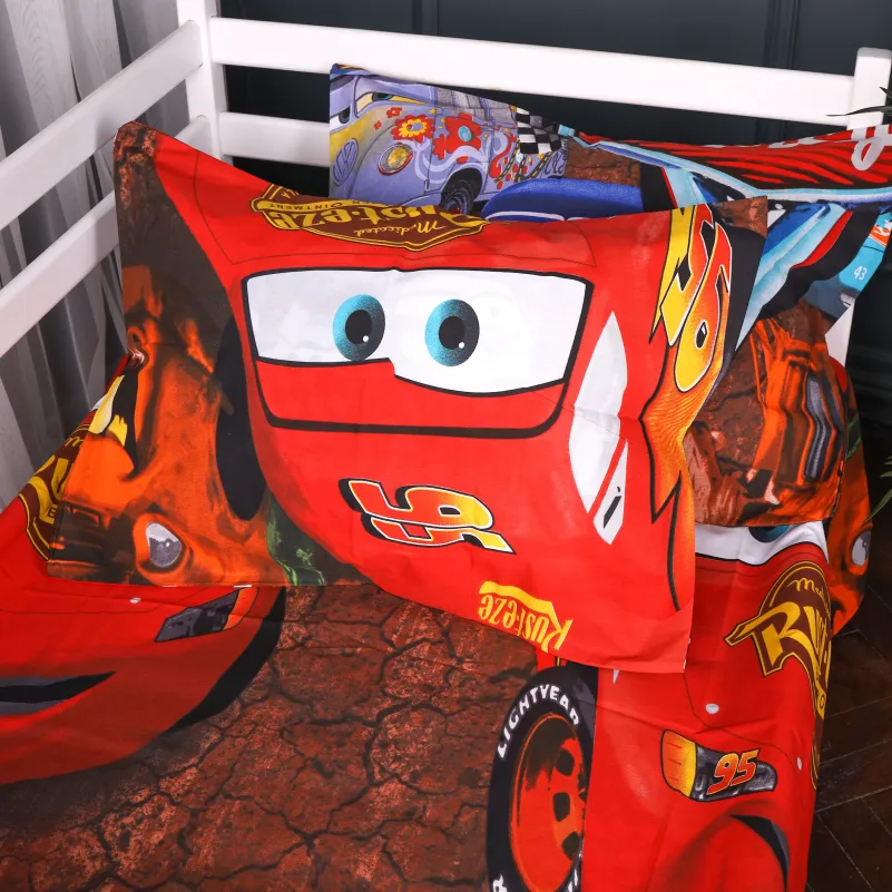 Комплект постельного белья Бязь JUNIOR 17-0889 Cars Retro Race - 4