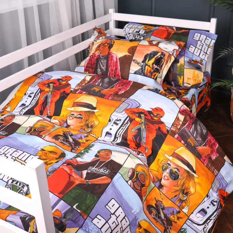 Комплект постельного белья Ranforce Elite JUNIOR 17-0898 GTA City