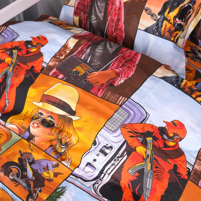 Комплект постельного белья Ranforce Elite JUNIOR 17-0898 GTA City - 2