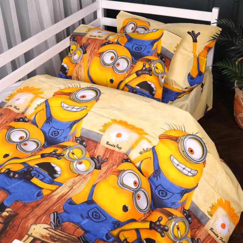 Комплект постельного белья Бязь JUNIOR 17-0899 Minions Fun - 3
