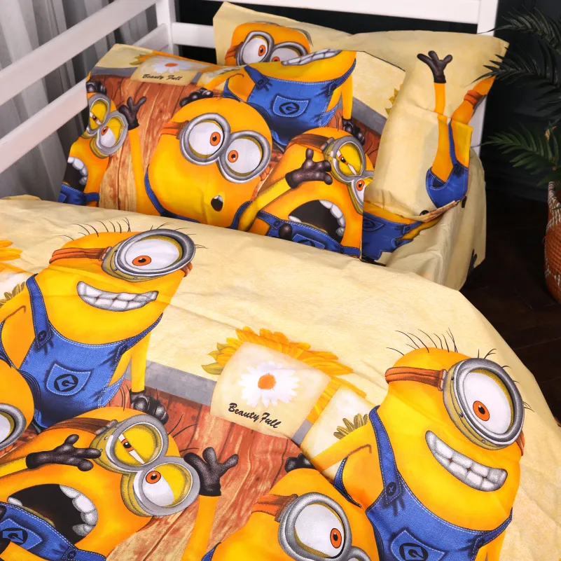 Комплект постельного белья Бязь JUNIOR 17-0899 Minions Fun - 2