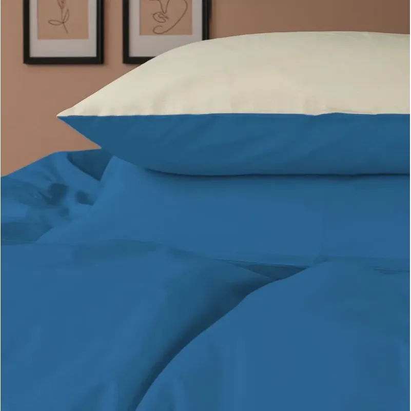 Комплект постільної білизни Ranforce Elite BABY Camillo (12-0712 + 17-4735) - 3