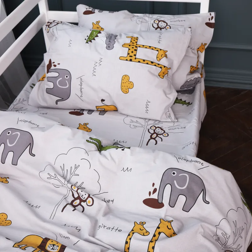 Комплект постельного белья Бязь JUNIOR 17-0132 Lion King - 3