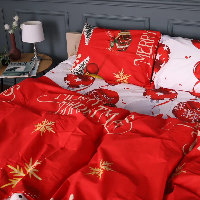 Комплект постельного белья Бязь JUNIOR 17-0878 Red Miracle - 2