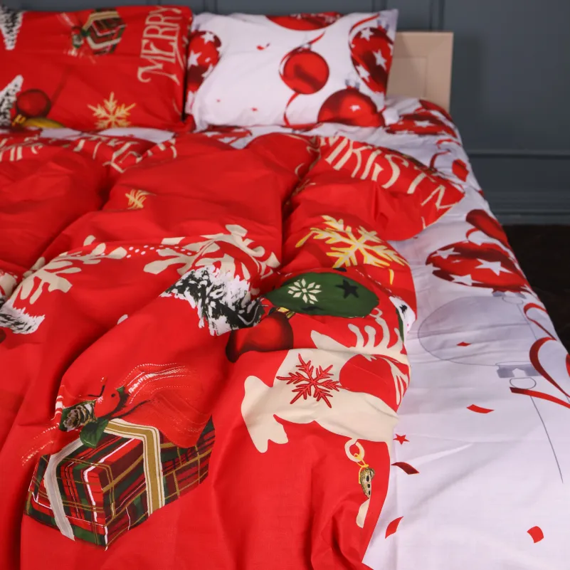 Комплект постельного белья Бязь JUNIOR 17-0878 Red Miracle - 3