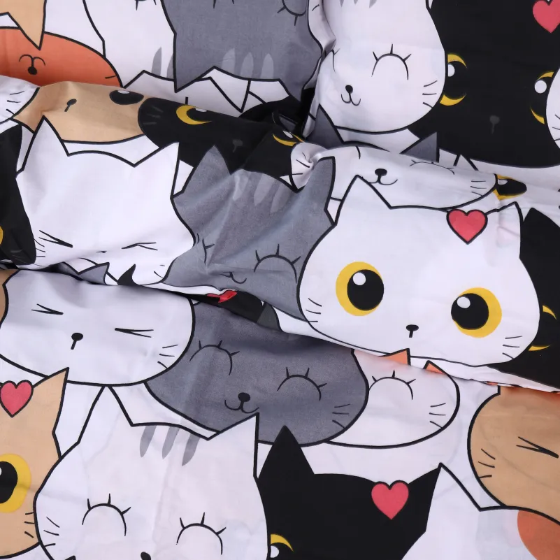 Комплект постельного белья Ranforce Elite TEENAGER 17-0769 Funny Cat - 4