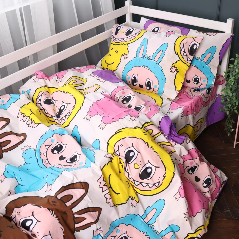 Комплект постельного белья Бязь JUNIOR 17-0865 Labubu