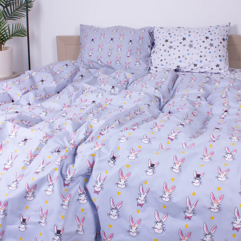 Комплект постельного белья Ranforce Elite JUNIOR 17-0527 Bunnies - 1