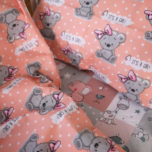 Комплект постельного белья Бязь TEENAGER 20-0028 Little girl Teddy - 4