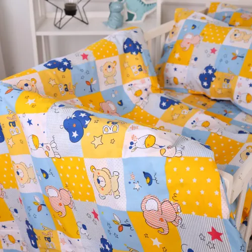 Комплект постельного белья Бязь JUNIOR 20-0038 Cute animals - 5
