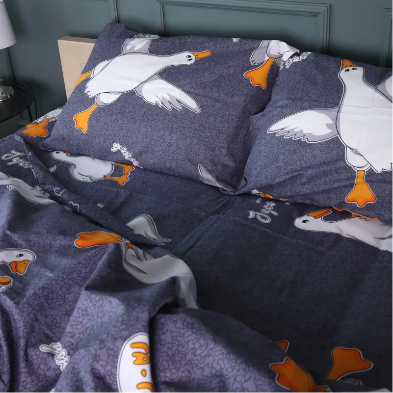 Комплект постільної білизни Ranforce Elite JUNIOR 17-0662 Гусь Обнімусь - 2