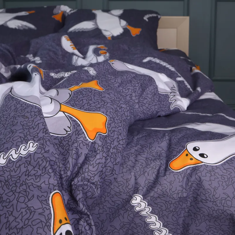 Комплект постільної білизни Ranforce Elite JUNIOR 17-0662 Гусь Обнімусь - 4