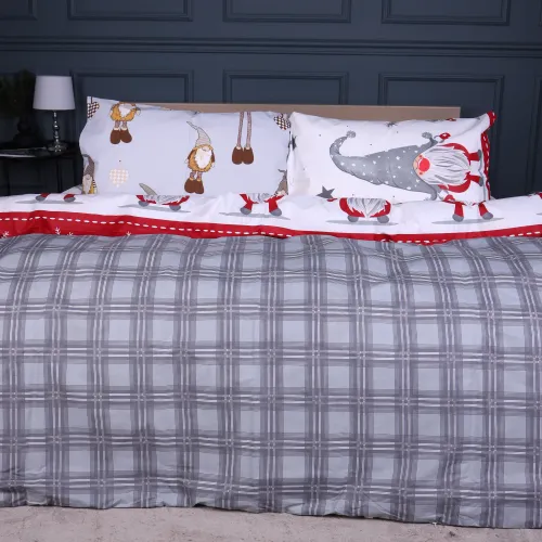 Комплект постільної білизни Ranforce Elite JUNIOR 17-0676 Holiday Magic