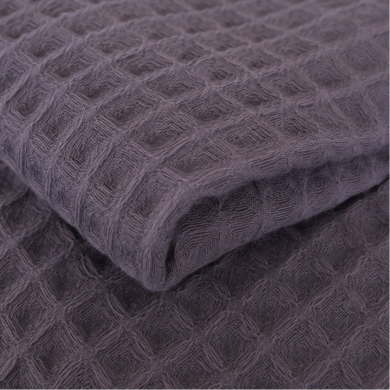 Детский плед №011 Pure Waffle Gray - 1