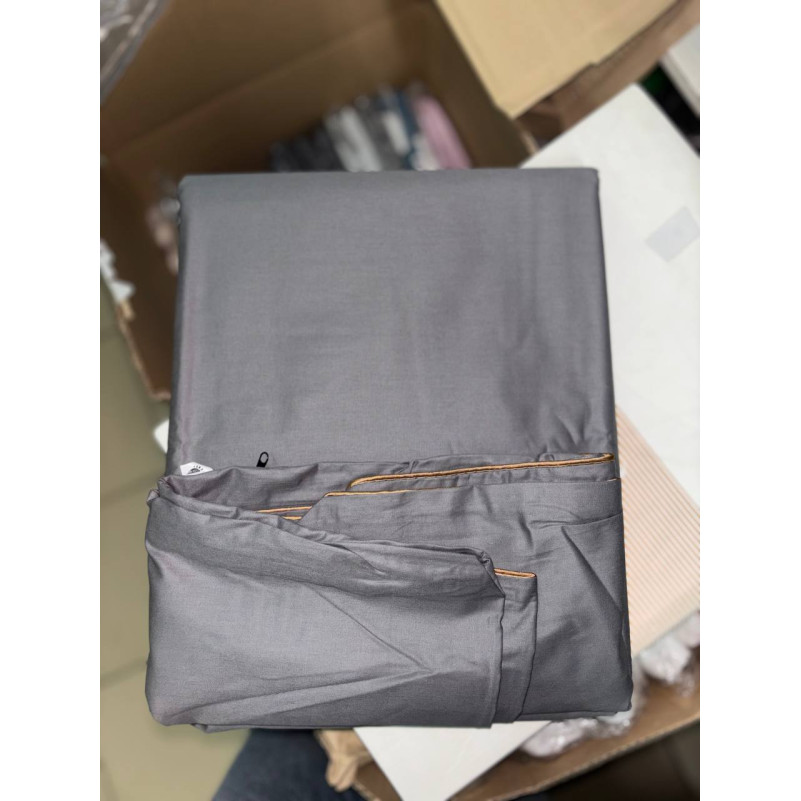 Підковдра (САТИН) Corner Iron grey УЦІНКА - 2
