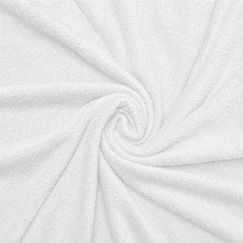 Простирадло з гумкою махра 30-421 White - 2