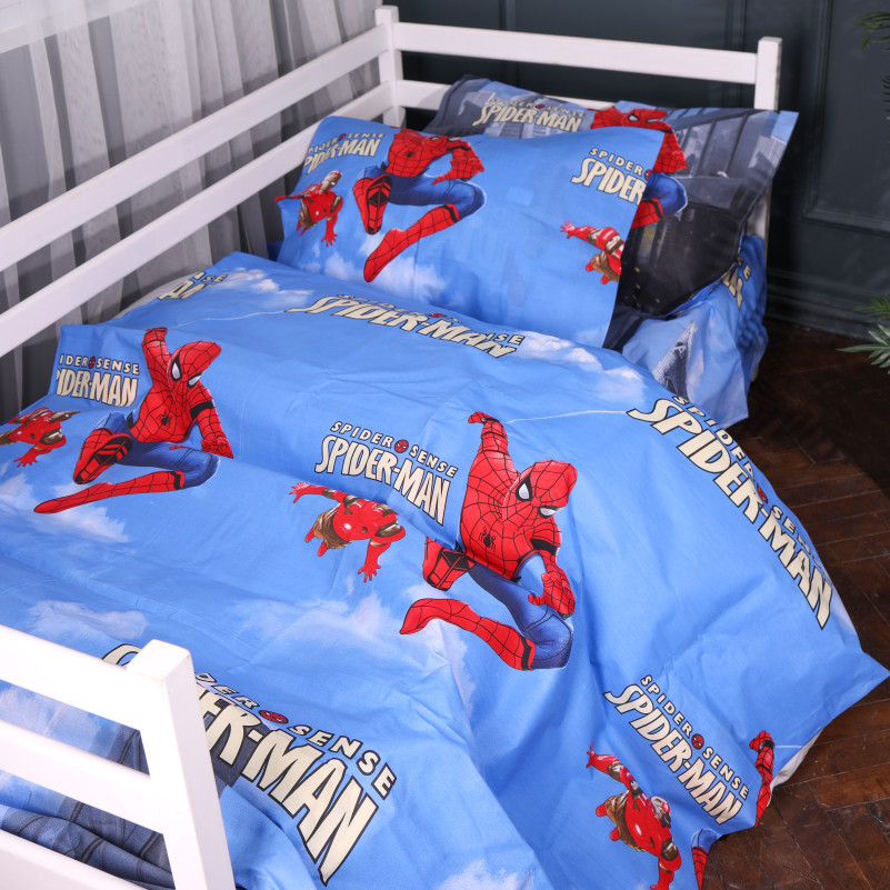 Комплект постельного белья  Ranforce Elite 17-0891 Spider-Man City Wall