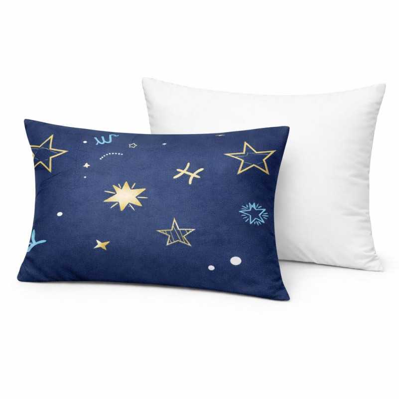 Подушка антиалергенная  №3843 Print Line (Eco-Silk) (100% поліестер) 15-0228 Electrik (cередня)