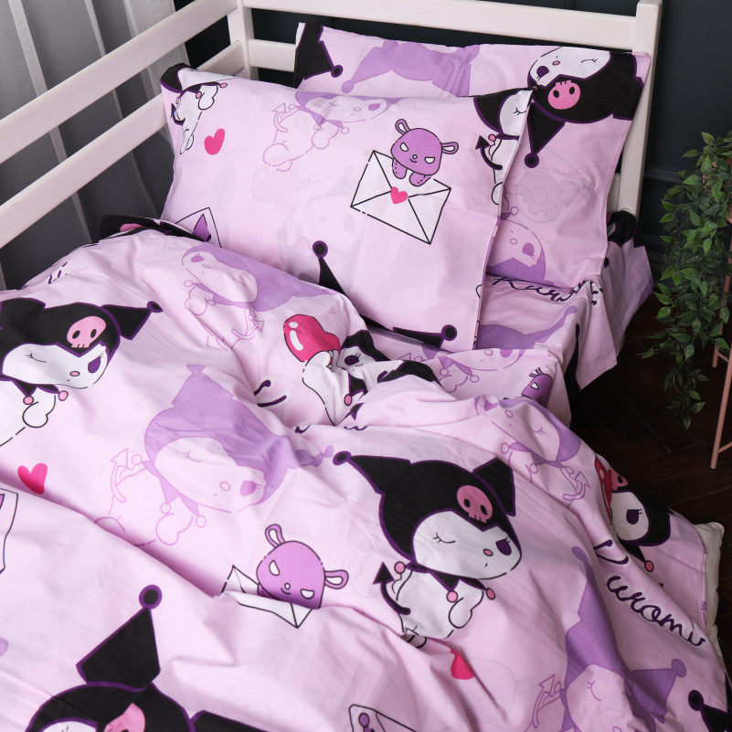 Комплект постельного белья Бязь 17-0869 Lovely Kuromi