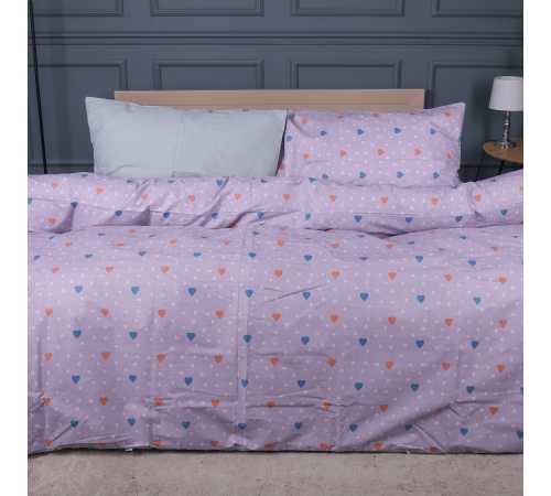 Пододеяльник Бязь 17-0782 Pastel Love Print