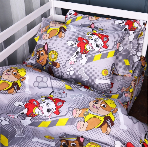 Пододеяльник Бязь Kids Time 17-0781 Paw Patrol gray