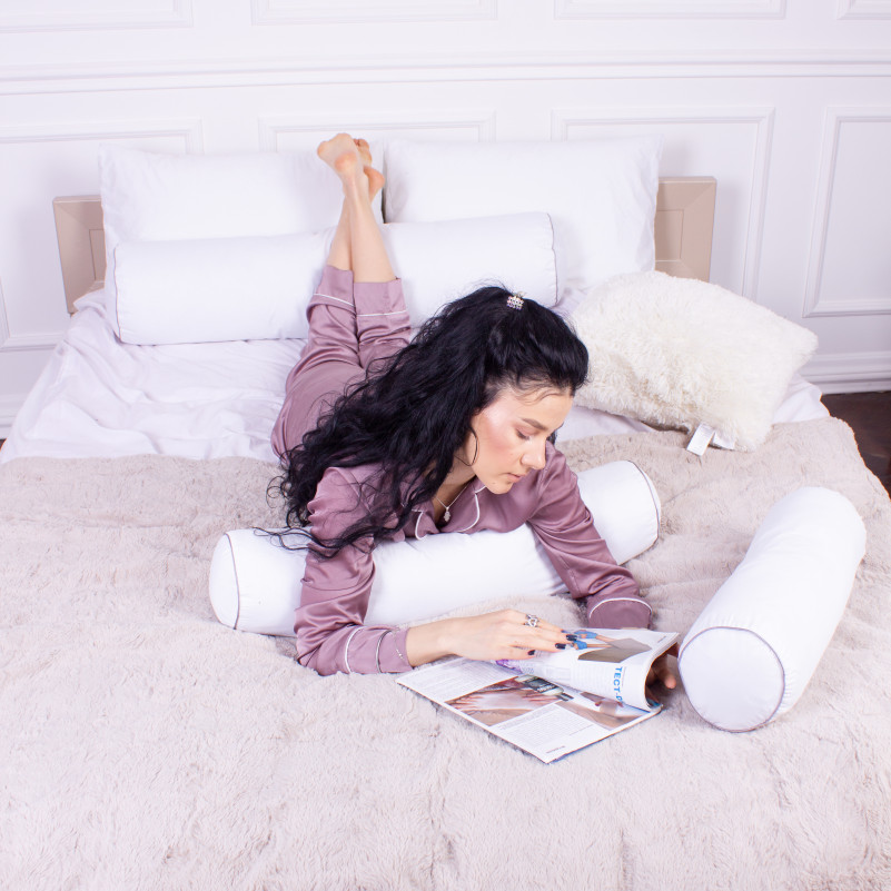 Подушка-валик №8337 Eco Line White BamBoo - 6