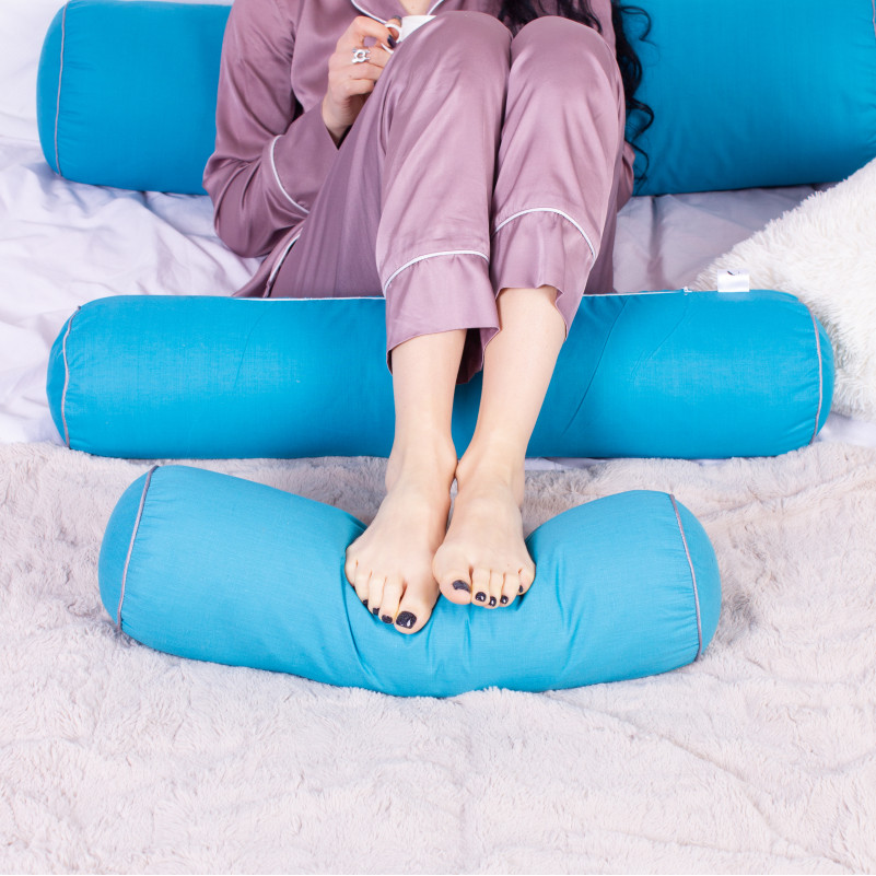 Подушка-валик №8374 Naturale Line 17-4735 Caterina Tencel - 5