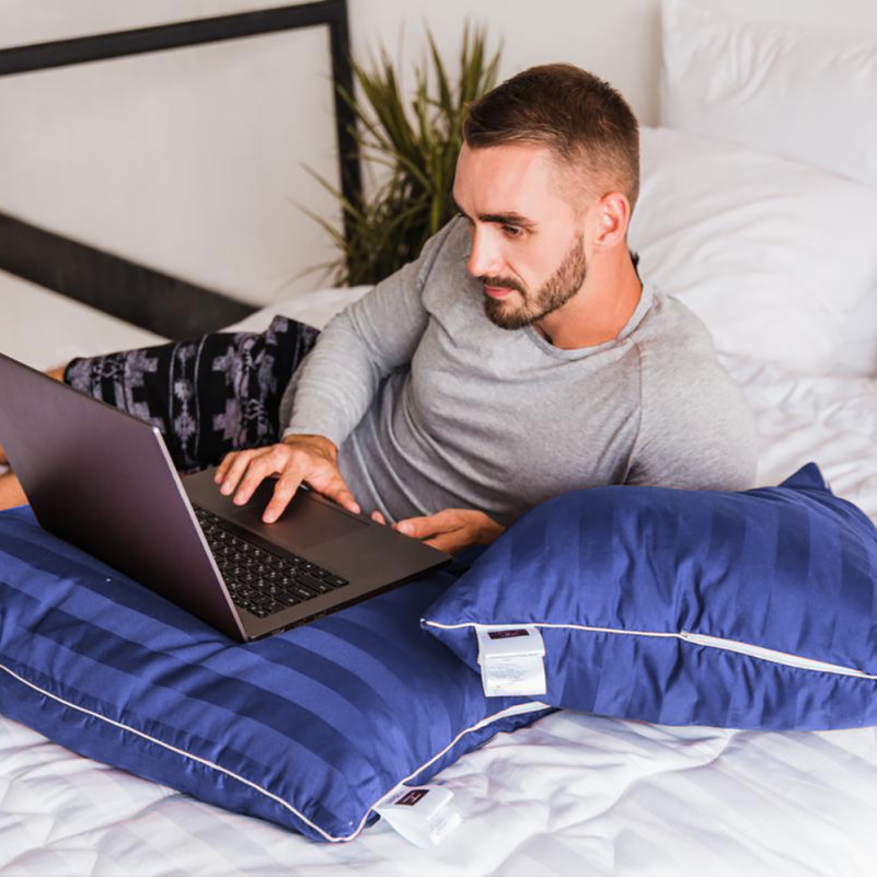 Антиалергенна подушка Blue sea №134 (середня) - 6