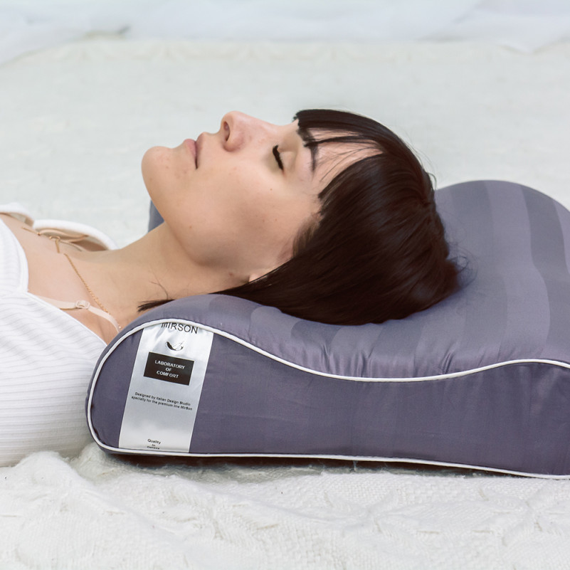 Подушка ортопедическая №6005 Noble stripe Graphite 58*40*10,5 см - 5