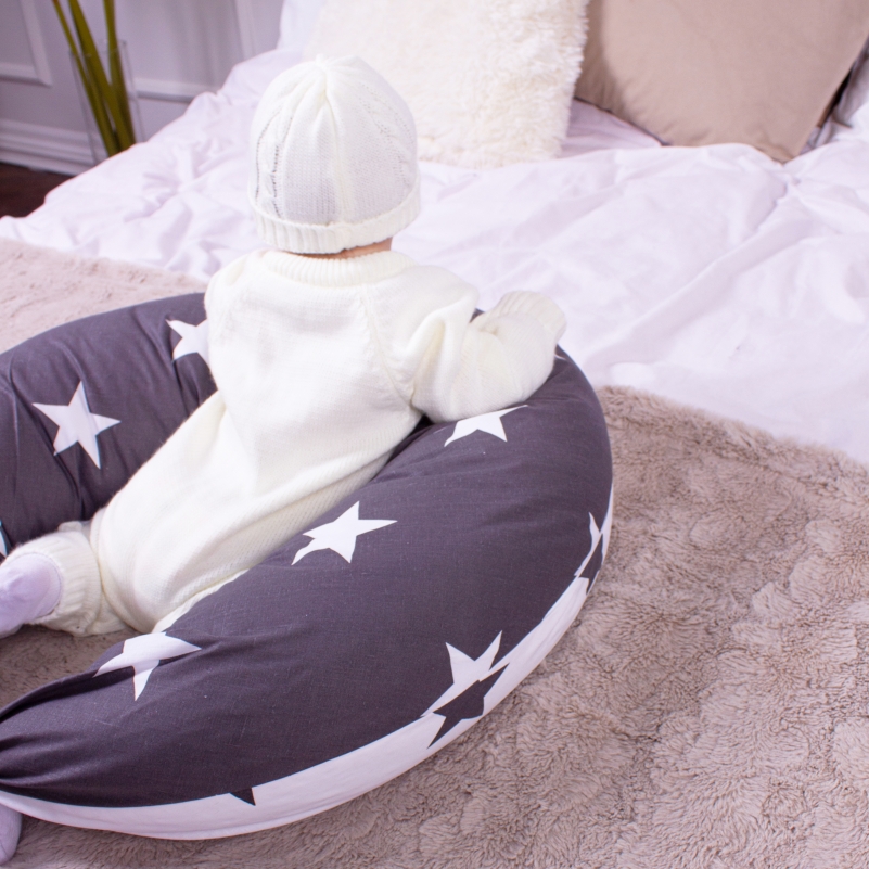 Подушка для вагітних та годування №8649 Print Line 17-0030 Berto 100% Memory - 12