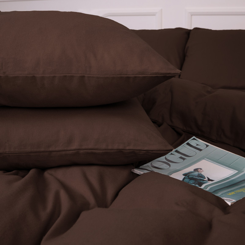 Комплект постельного белья JUNIOR Фланель 003 Brown - 4